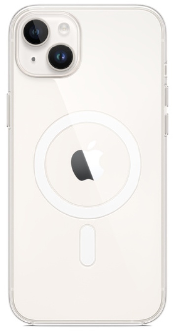 Husă de protecție Apple iPhone 14 Plus Clear Case with MagSafe, transparent