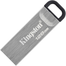 Flash USB Kingston DataTraveler Kyson 128GB, argintiu