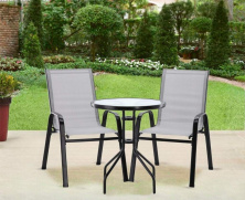 Set mobilă de grădină GardenLine SAD5901, gri/negru
