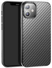 Чехол Hoco Delicate shadow series protective case for iPhone 12 Pro 6.1, черный/серый