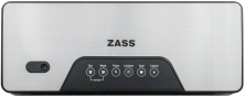 Вакуумный упаковщик Zass ZVS 04, черный/нержавеющая сталь