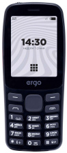 Мобильный телефон Ergo B241 Duos, черный