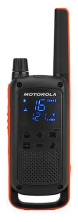 Рация Motorola Talkabout T82 Twin, черный/оранжевый