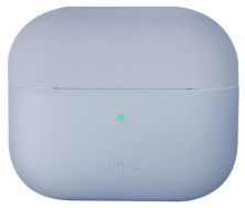 Чехол для наушников Uniq Lino Hybrid Arctic for AirPods Pro, синий