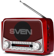 Radio portabil Sven SRP-525, roșu