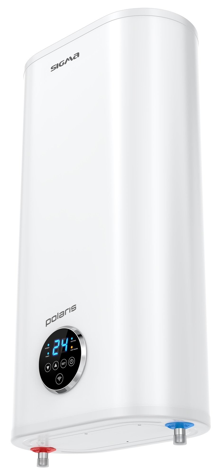 Boiler cu acumulare Polaris Sigma Wi-Fi 50 SSD, alb