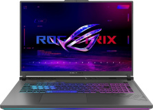 Ноутбук Asus ROG Strix G18 G814JI (18.0"/QHD+/Core i9-13980HX/32ГБ/1ТБ/GeForce RTX 4070 8ГБ), серый