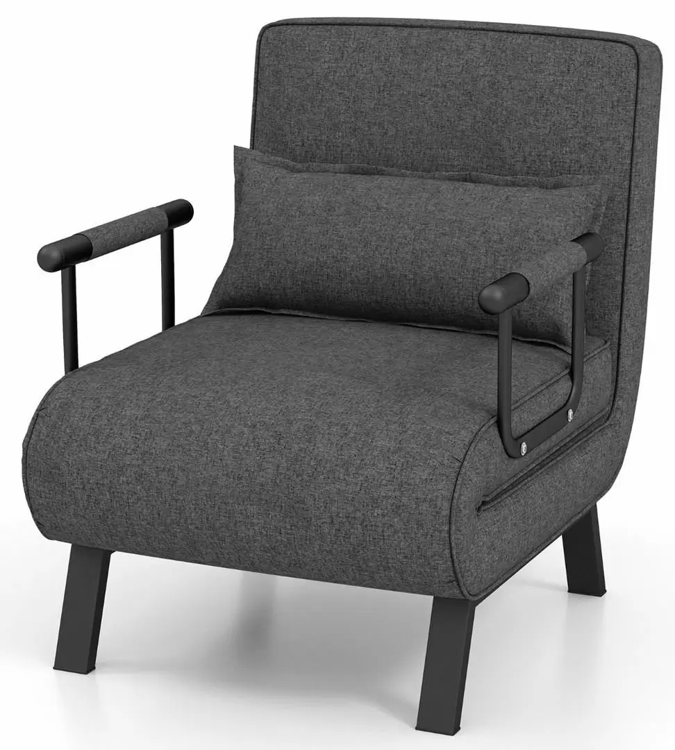 Кресло Costway HV10417GR, серый