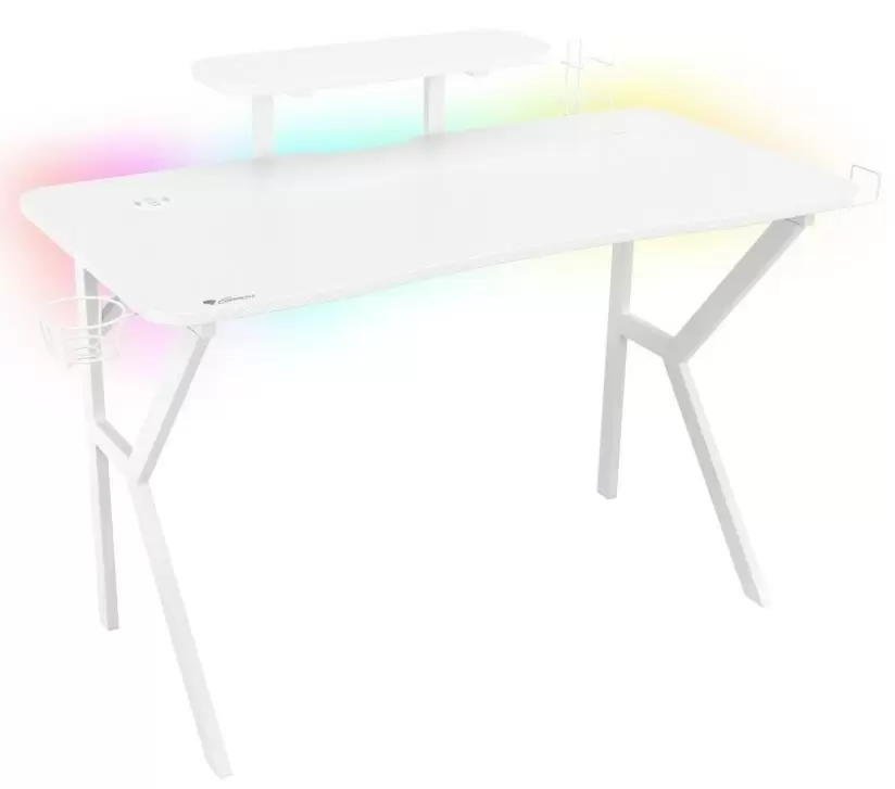 Письменный стол Genesis Holm 320 RGB, белый