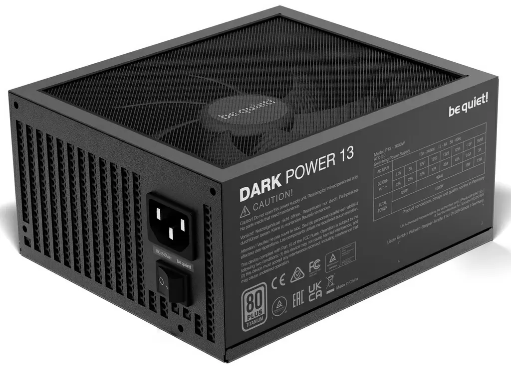 Блок питания Be quiet Dark Power 13 1000W, черный