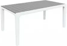 Садовый стол Keter Harmony, белый/серый