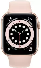 Умные часы Apple Watch Series 6 44mm, корпус из алюминия золотого цвета, спортивный ремешок