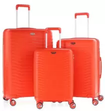 Комплект чемоданов CCS 5235 Set, оранжевый