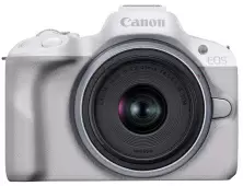 Системный фотоаппарат Canon EOS R50 + RF-S 18-45mm f/4.5-6.3 IS STM, Kit, белый