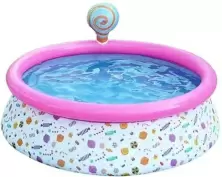 Детские бассейн с фонтаном SunClub Candy, розовый