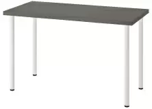 Письменный стол IKEA Lagkapten/Adils 120x60см, темно-серый/белый