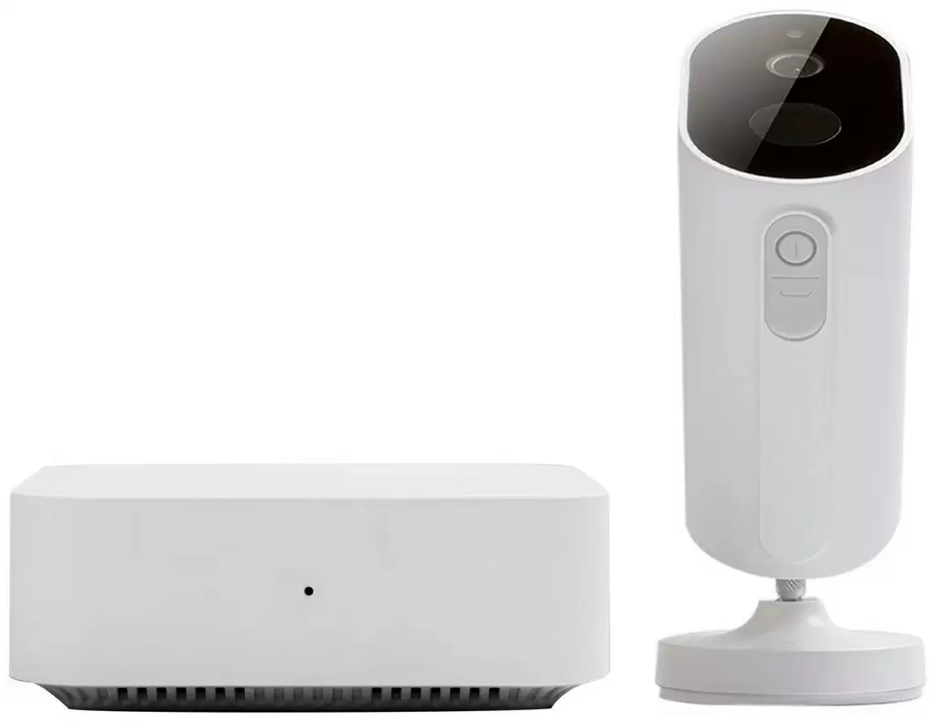 Камера видеонаблюдения Xiaomi IMILAB EC2 Wireless Home Security Camera Set 1080P + Gateway, белый
