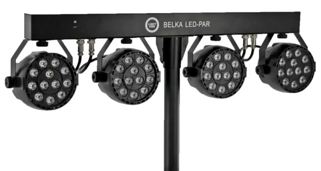 Световая система Light4Me LED Par, черный