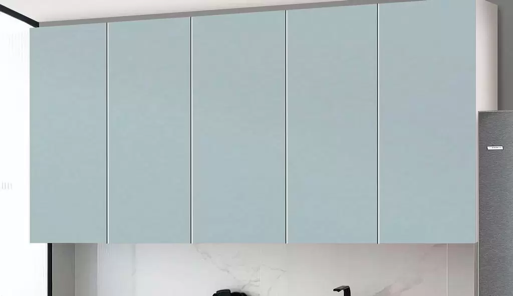 Кухня Modern Bono H110 2.0м, белый/синий