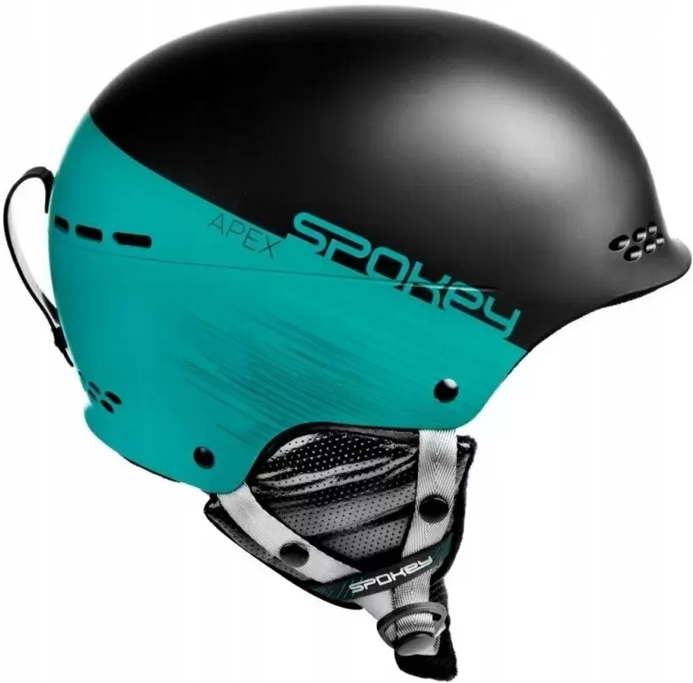 Горнолыжный шлем Spokey Apex L-XL, бирюзовый/черный