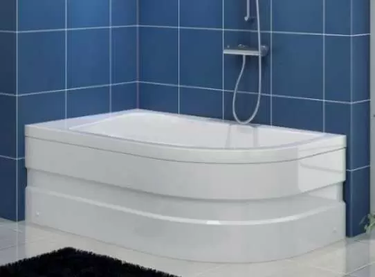 Ванна Shower Anteres 100x150см L, белый