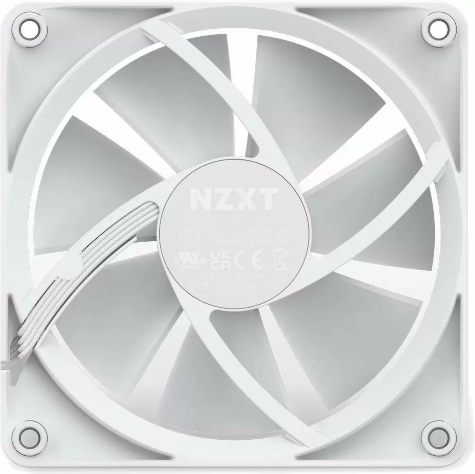 Вентилятор для корпуса NZXT F120 RGB, белый