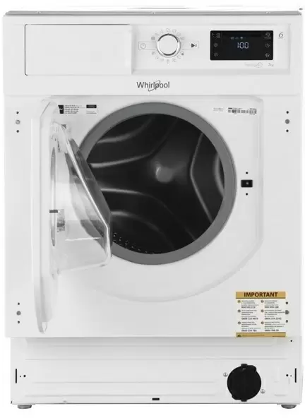 Встраиваемая стиральная машина Whirlpool BI WMWG 71484E EU, белый