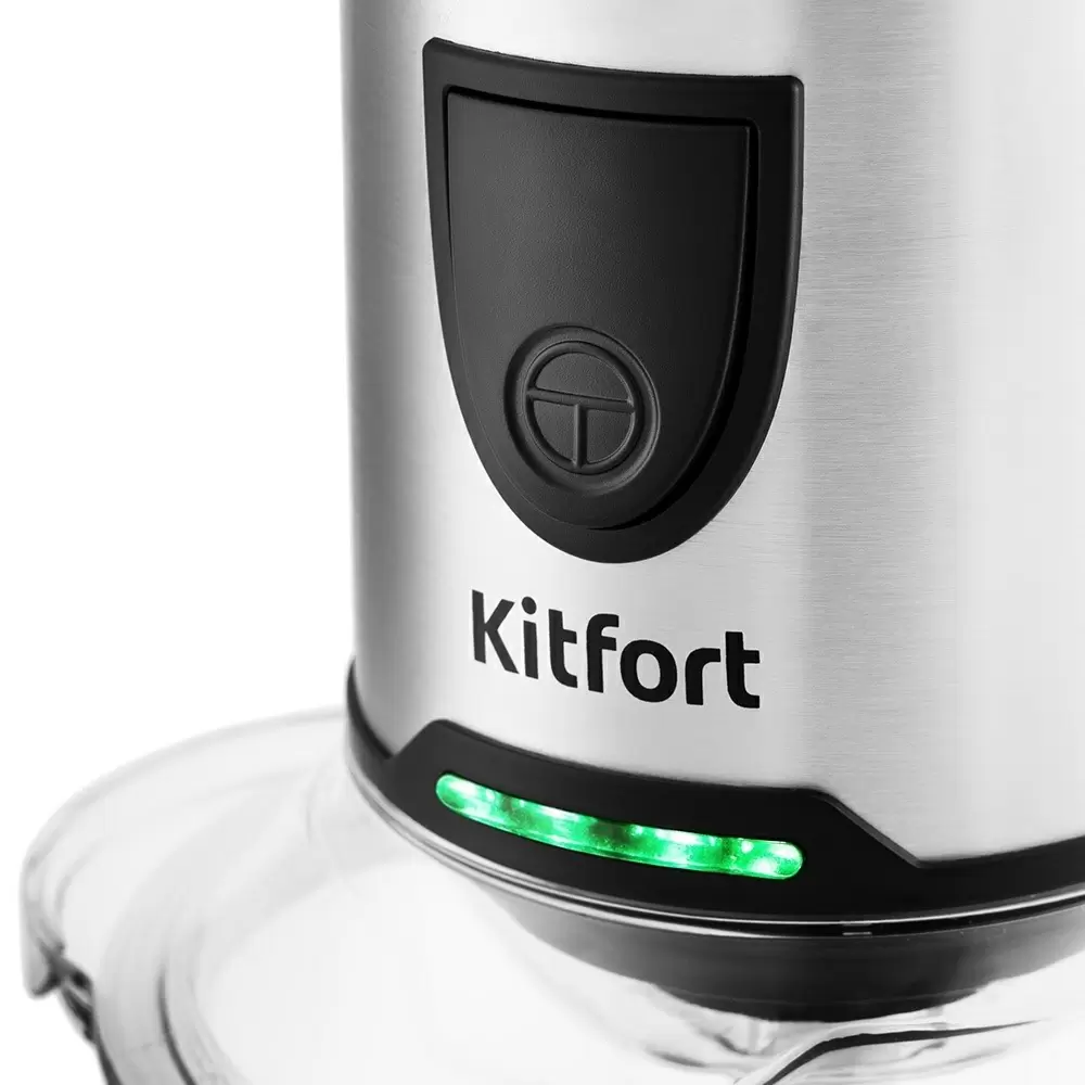 Измельчитель Kitfort KT-3010, серебристый