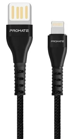 USB Кабель Promate Vigoray-I 1.2м, черный