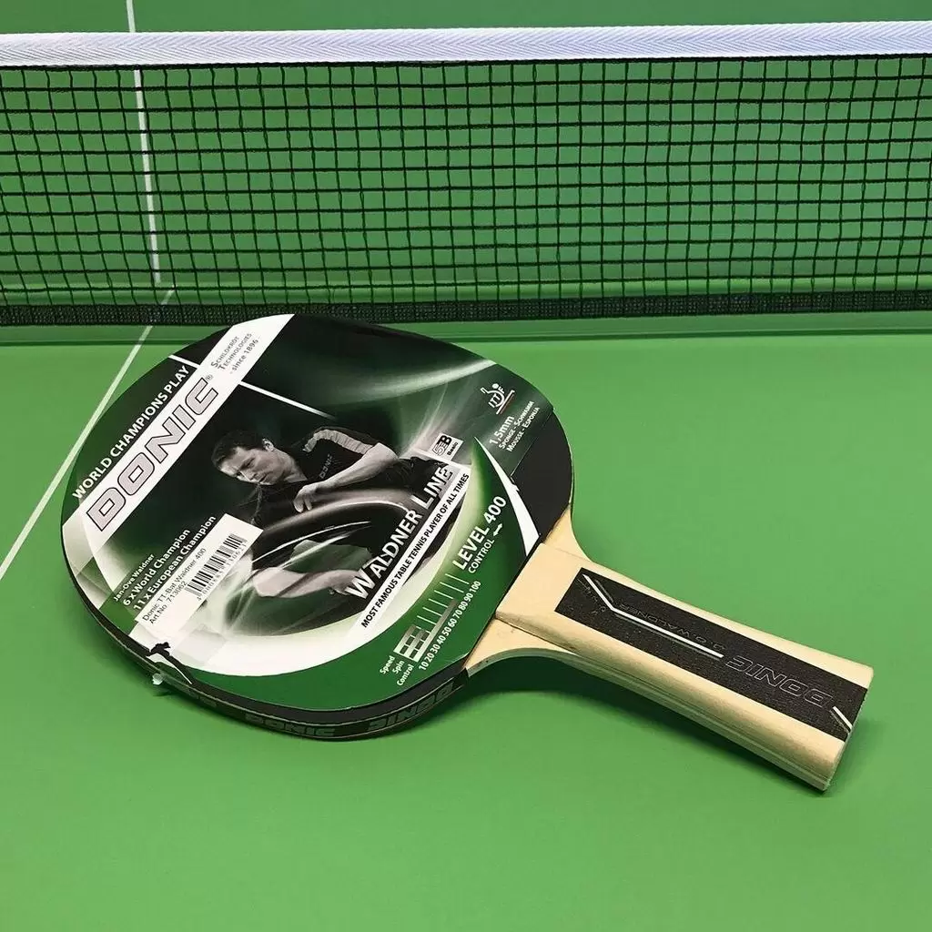 Ракетка для настольного тенниса Donic Waldner Line 400, зеленый/черный