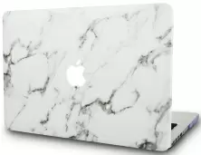 Чехол для ноутбука Helmet Hardshell for Macbook Air 13 2017 Marble, серый