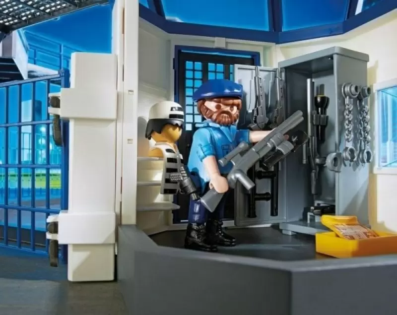 Игровой набор Playmobil Police Headquarters with Prison
