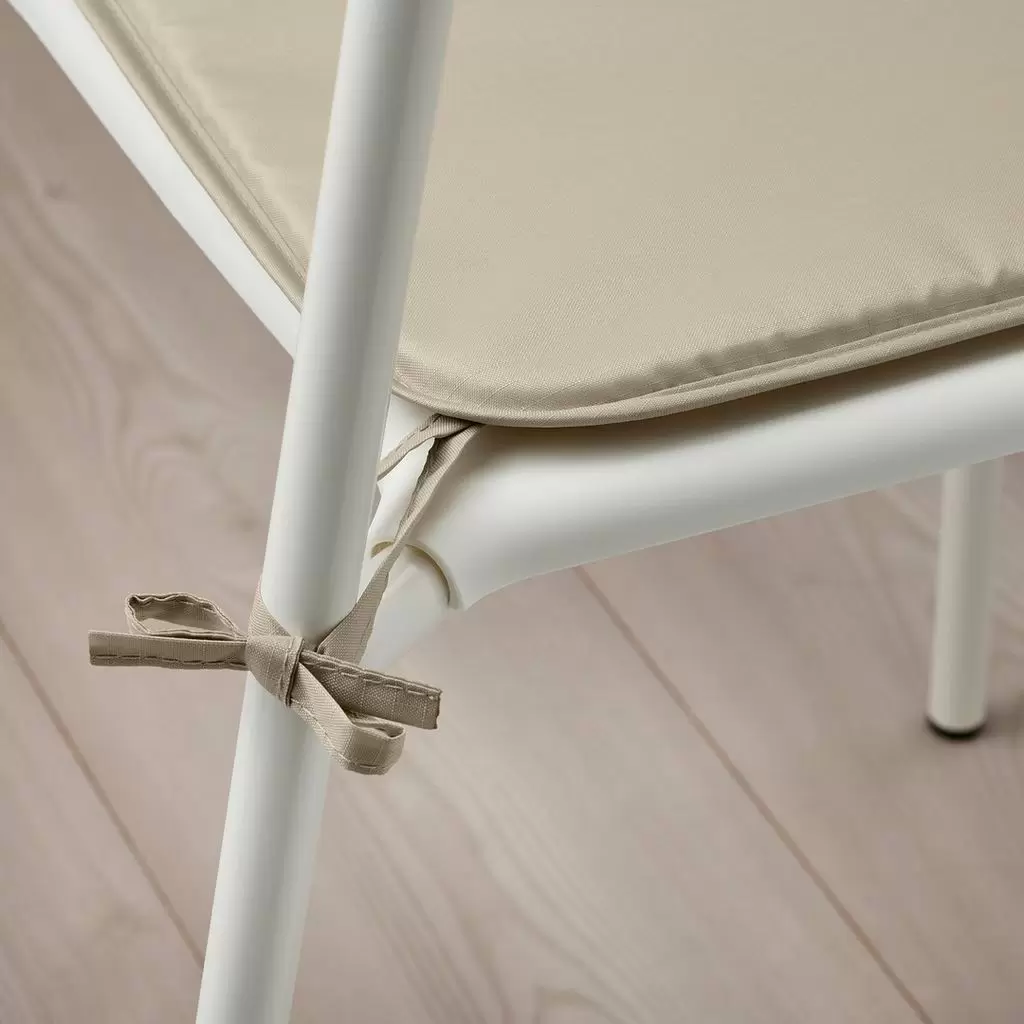Подушка для стула IKEA Bramon 34x34x1см, серо-бежевый