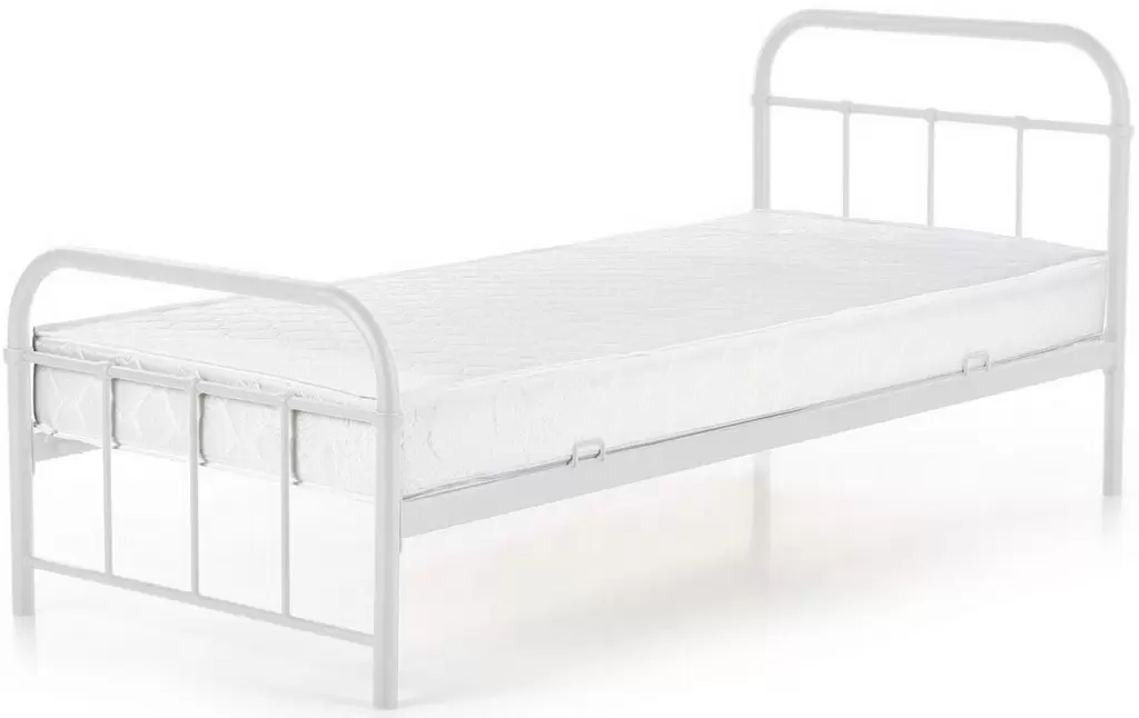 Кровать Halmar Linda 90x200см, белый