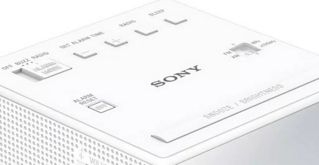 Радиочасы Sony ICF-C1, белый