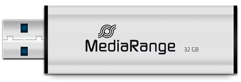 USB-флешка MediaRange MR916 32GB, серебристый