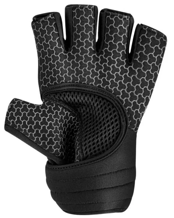 Перчатки для тренировок Spokey Lava M, черный