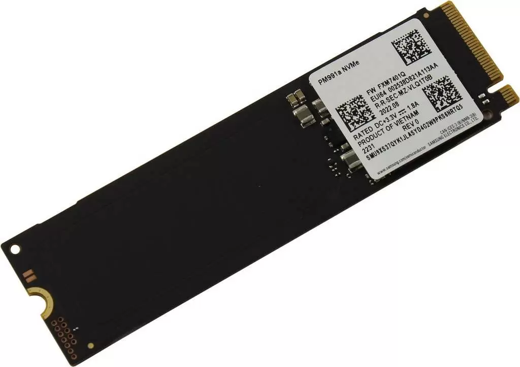 SSD накопитель Samsung PM991a M.2 NVMe, 256GB