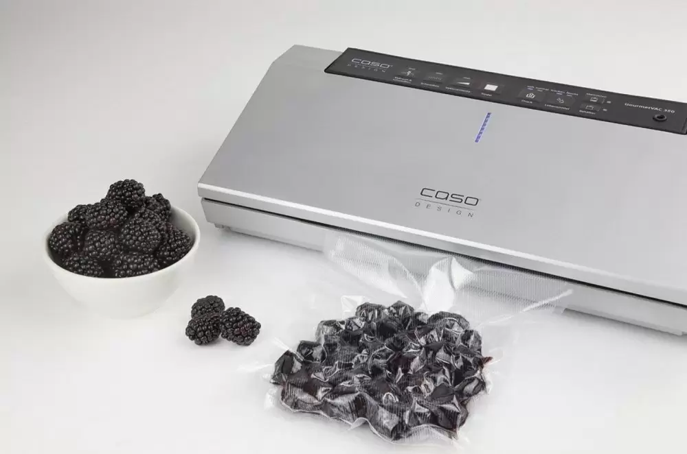 Вакуумный упаковщик Caso GourmetVAC 380, серебристый/черный