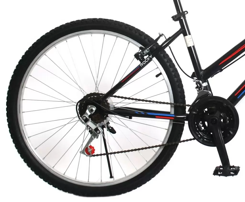 Велосипед Belderia Tec Rocky 26, черный/красный