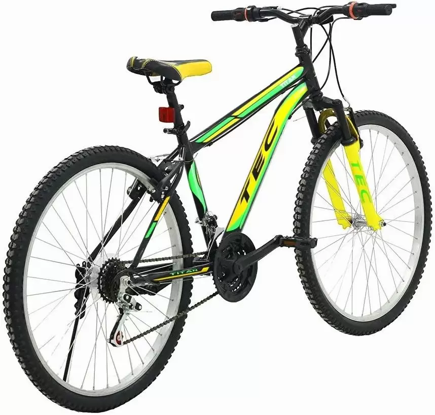 Велосипед Belderia Tec Titan 26, черный/желтый