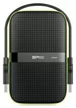 Внешний жесткий диск Silicon Power Armor A60 2.5" 1ТБ, черный/зеленый