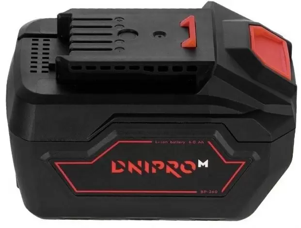 Аккумулятор для инструмента Dnipro-M BP-260, черный/оранжевый