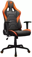 Геймерское кресло Cougar Armor Elite, черный/оранжевый