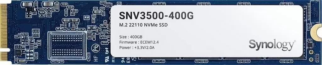 SSD накопитель Synology SNV3510-400G M.2 NVMe, 400ГБ