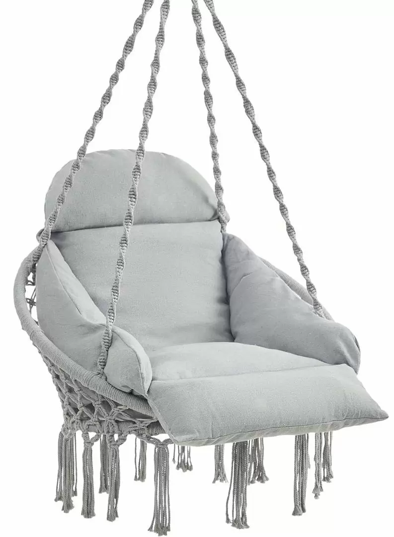 Подвесное кресло Chomik HAM3187-1, серый