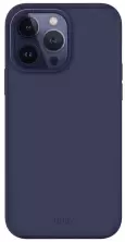 Чехол Uniq Lino Fig for iPhone 14 Pro, фиолетовый