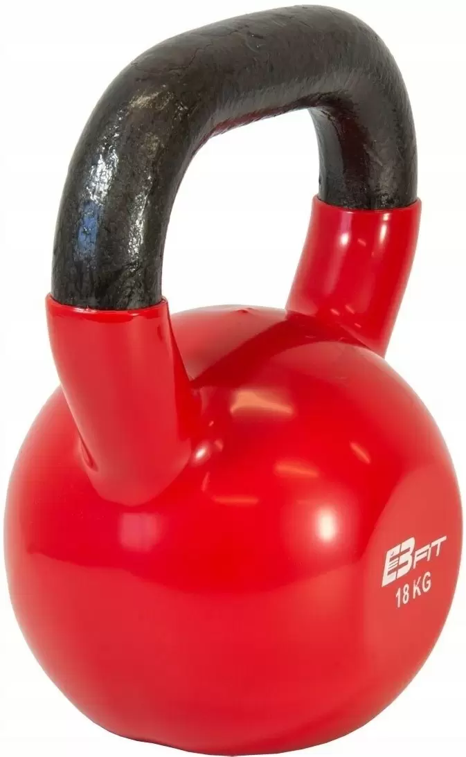 Гиря EB Fit Kettlebell Iron 18кг, красный