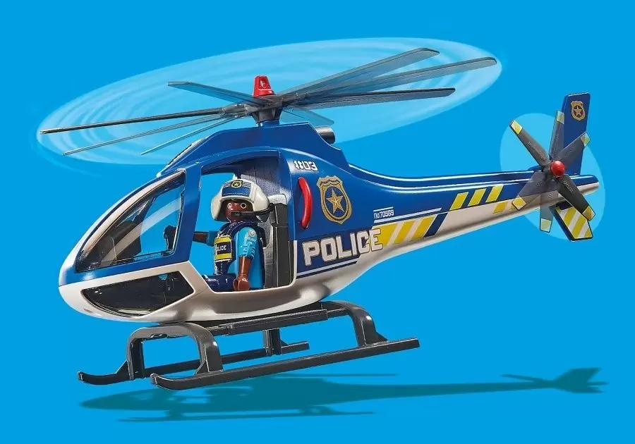 Игровой набор Playmobil Police Parachute Search