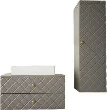 Комплект мебели Mirjan24 Rilonis III/Gatreto, серый